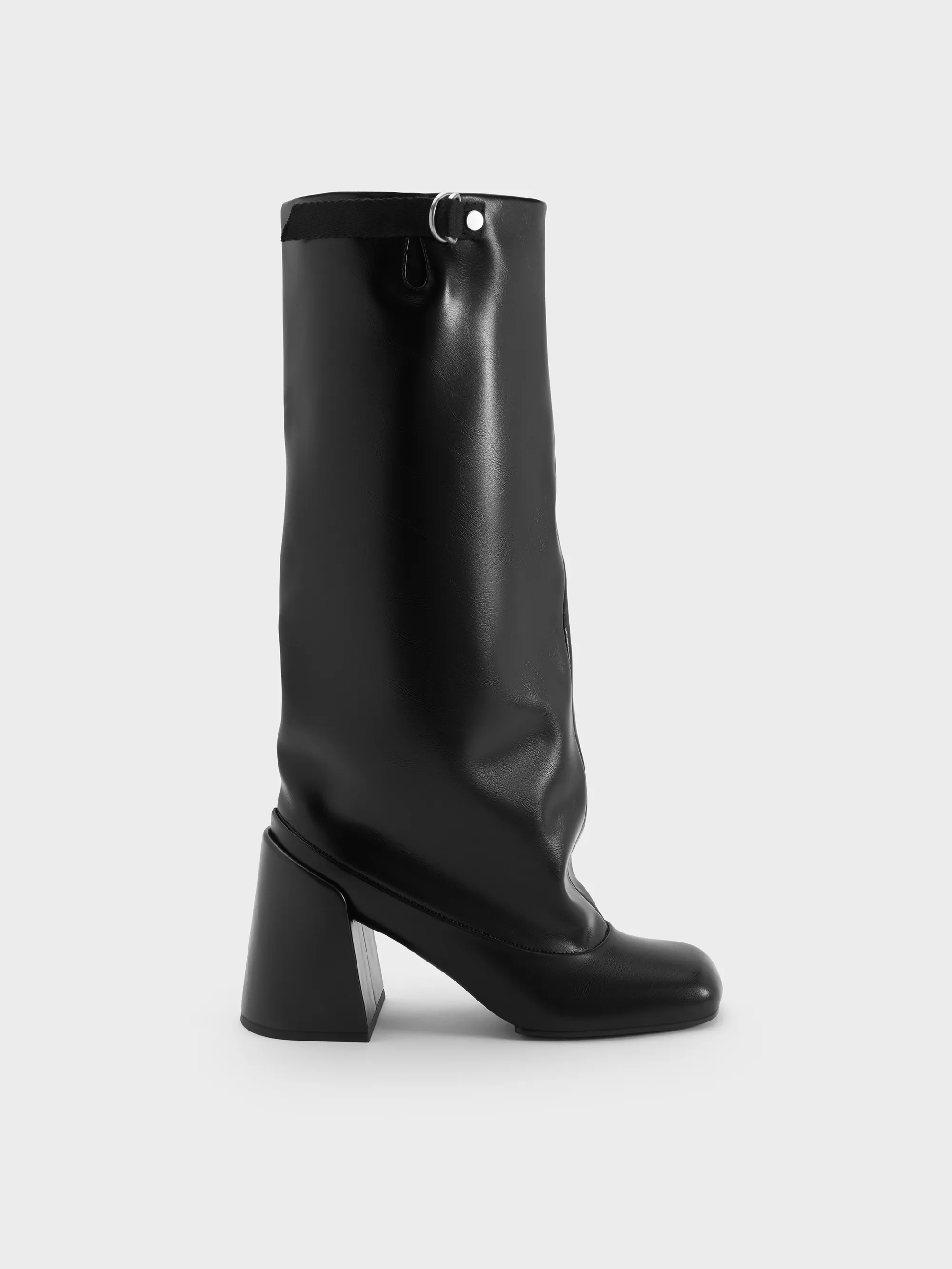 CHARLES & KEITH - Robbie Heeled Knee-High Boots sold by Charles & Keith