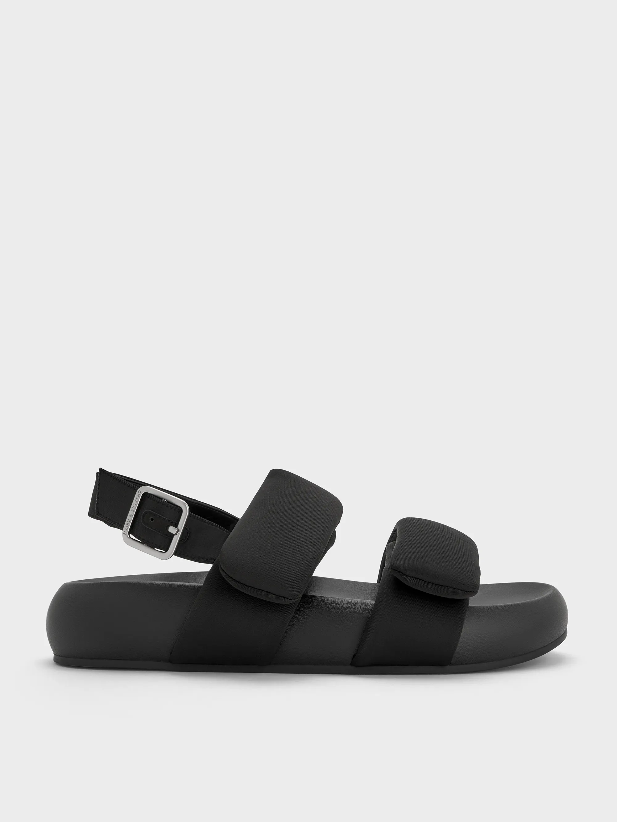 Charles & Keith - Double-Strap Slingback Sandals sold by Charles & Keith