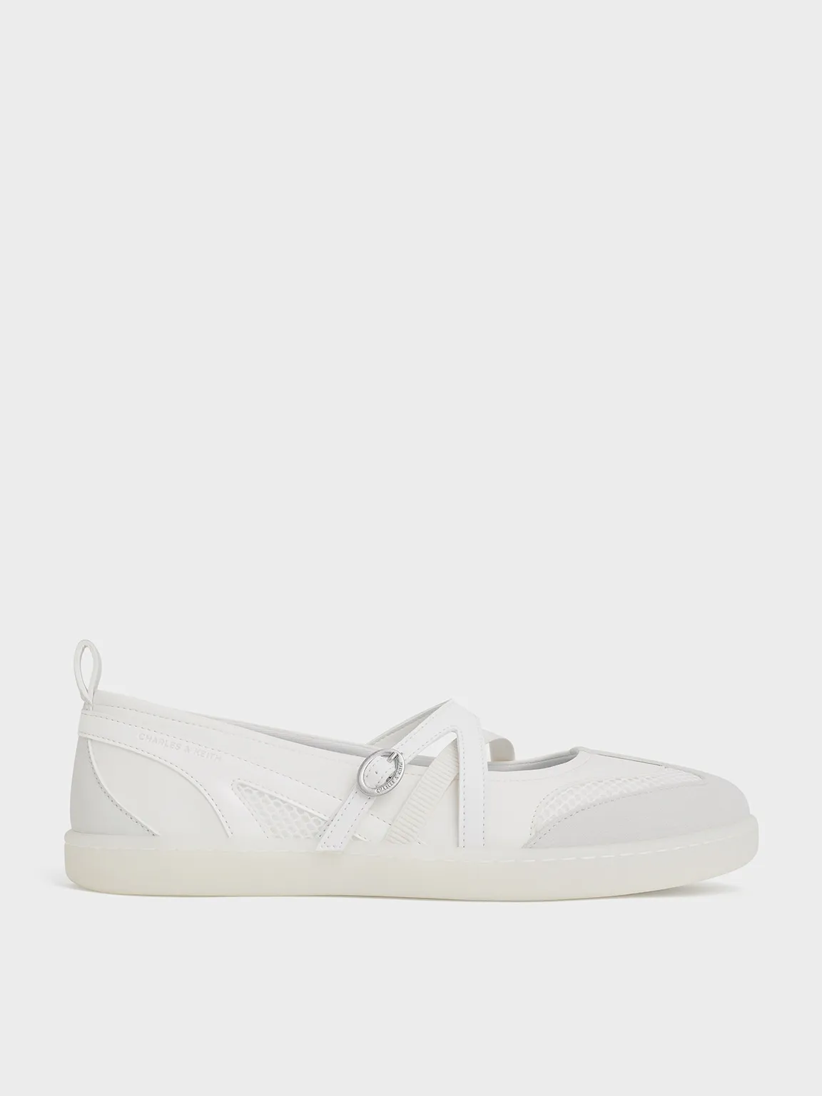 Charles & Keith - Tiggy Mesh Two-Tone Ballet Sneakers sold by Charles & Keith