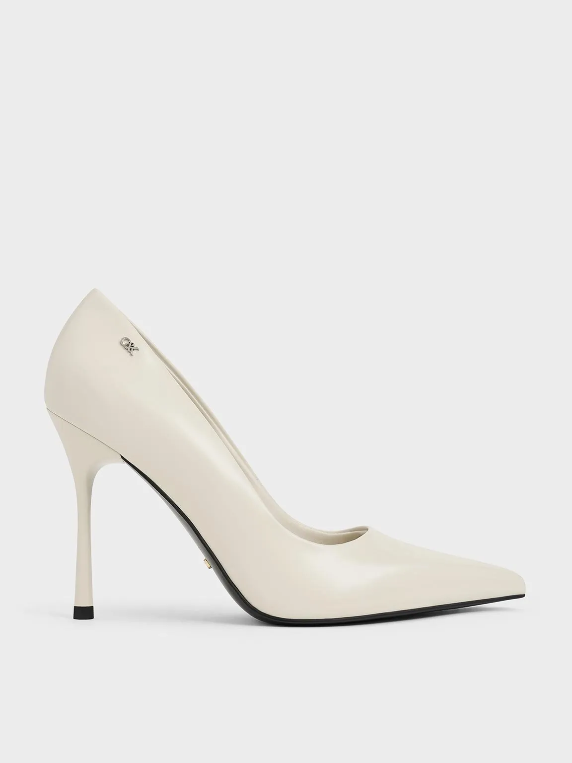 Charles & Keith - Kyra Leather Pointed-Toe Pumps sold by Charles & Keith