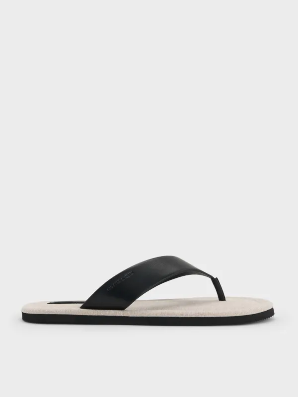 Charles & Keith - Trinah Thong Sandals made by Charles & Keith