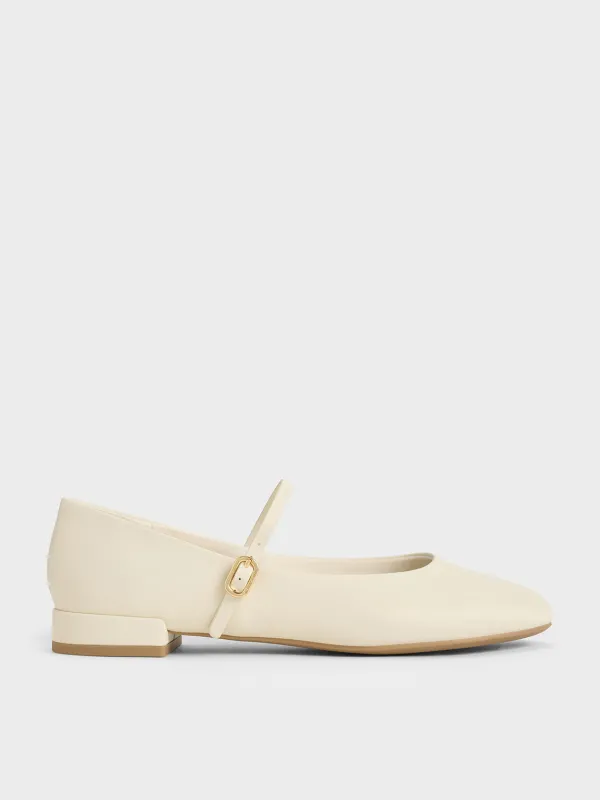 Charles & Keith - Gertrude Round-Toe Mary Janes sold by Charles & Keith