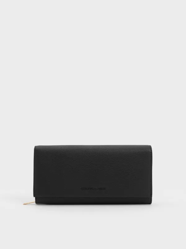 CHARLES & KEITH - Muriel Front Flap Long Wallet made by Charles & Keith