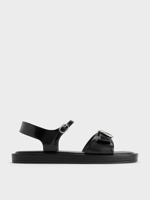 Charles & Keith - Buckled Slingback Sandals sold by Charles & Keith