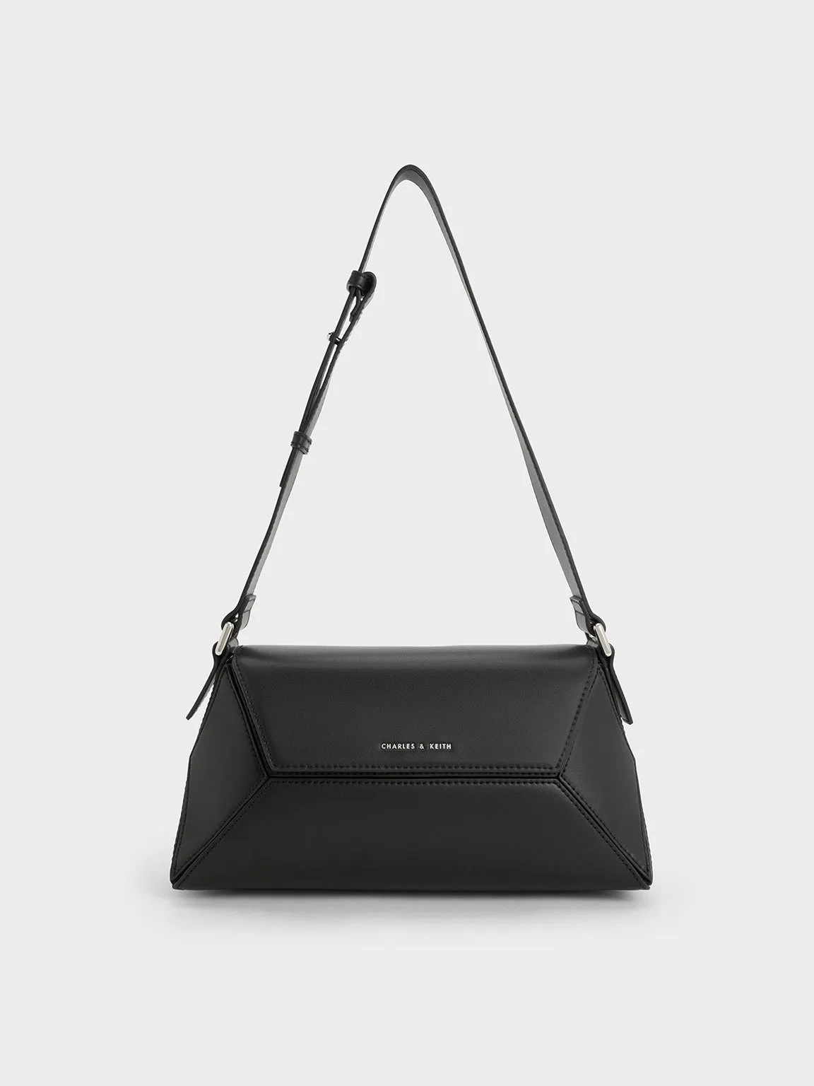 Charles & Keith - Nasrin Geometric Shoulder Bag sold by Charles & Keith