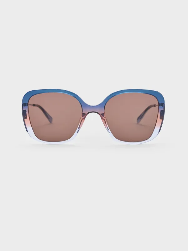 Charles & Keith - Renee Recycled Acetate Butterfly Sunglasses sold by Charles & Keith