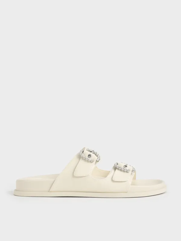 Charles & Keith - Embellished Buckle Sandals sold by Charles & Keith