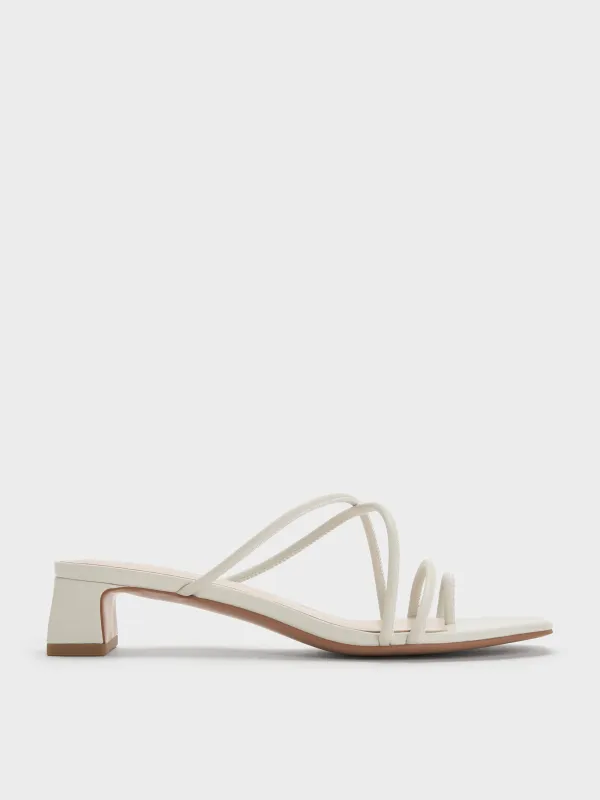Charles & Keith - Meadow Strappy Toe Ring Sandals sold by Charles & Keith