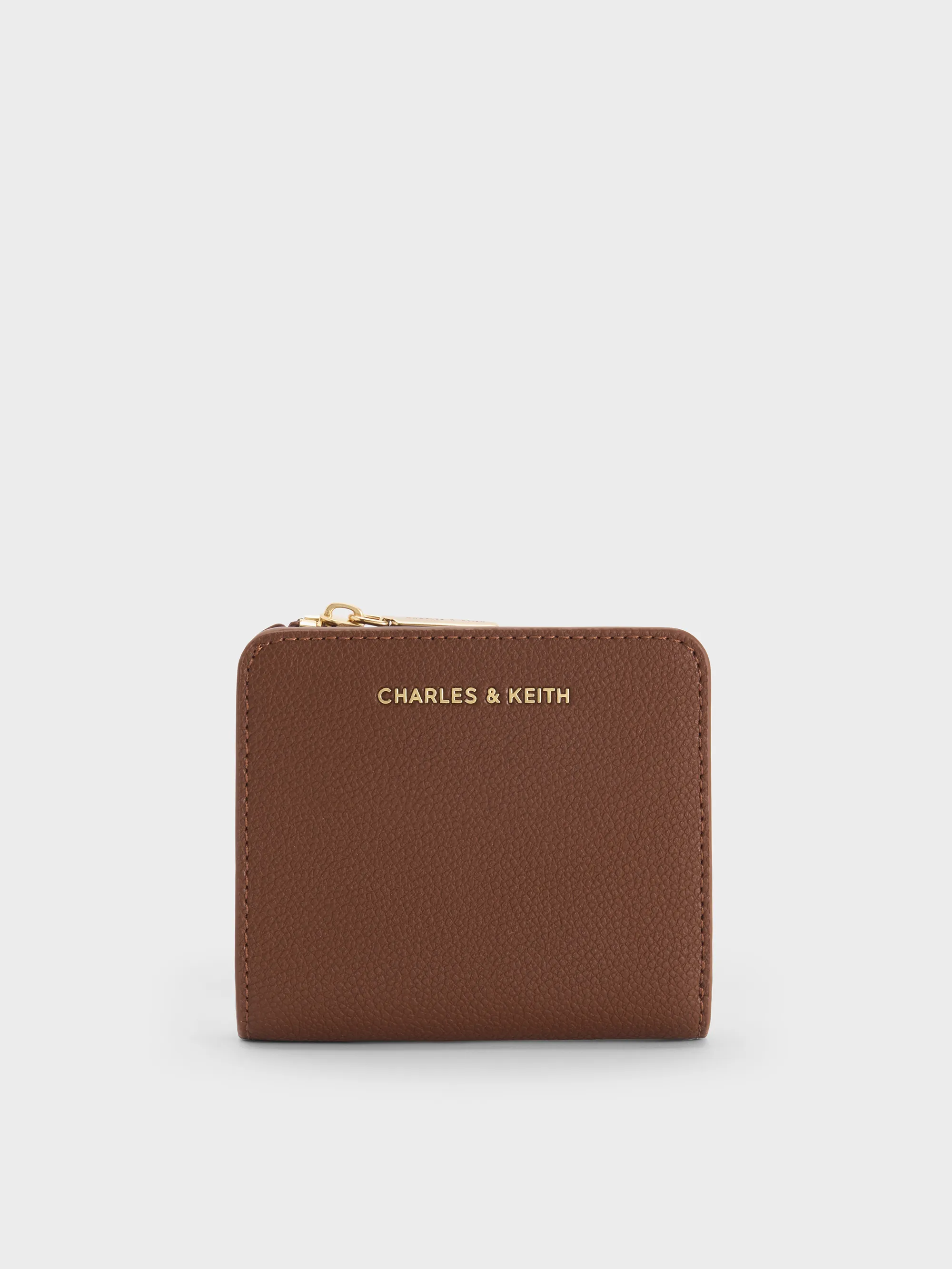 Charles & Keith - Keely Top Zip Small Wallet sold by Charles & Keith