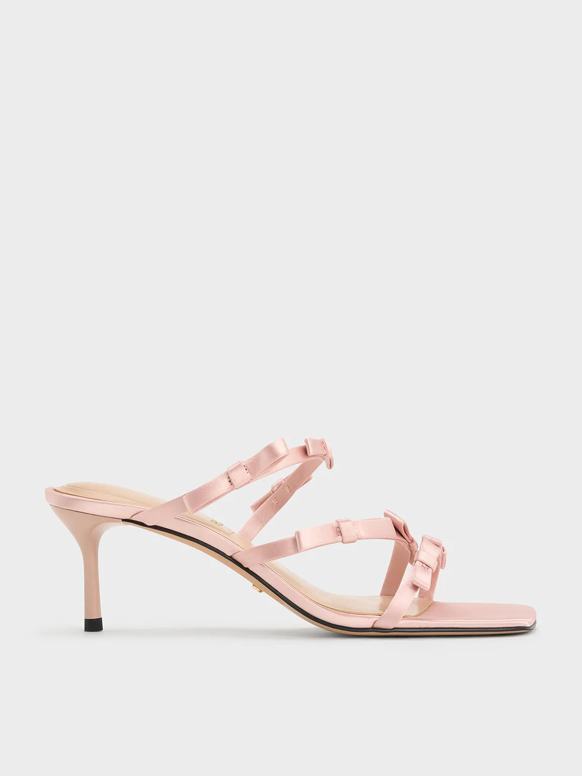 Charles & Keith - Jessy Bow Heeled Sandals sold by Charles & Keith