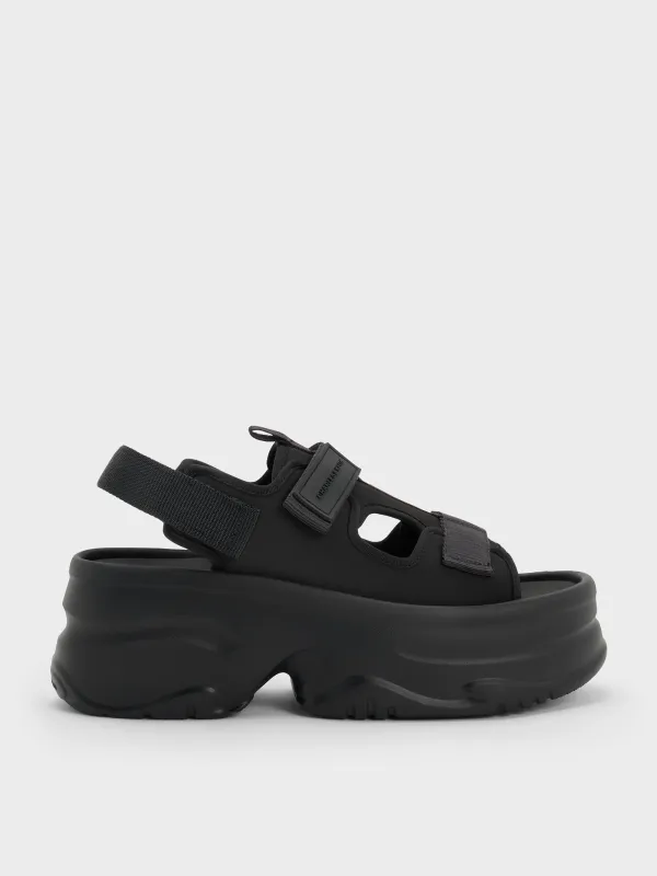 Charles & Keith - Flatform Sports Sandals sold by Charles & Keith
