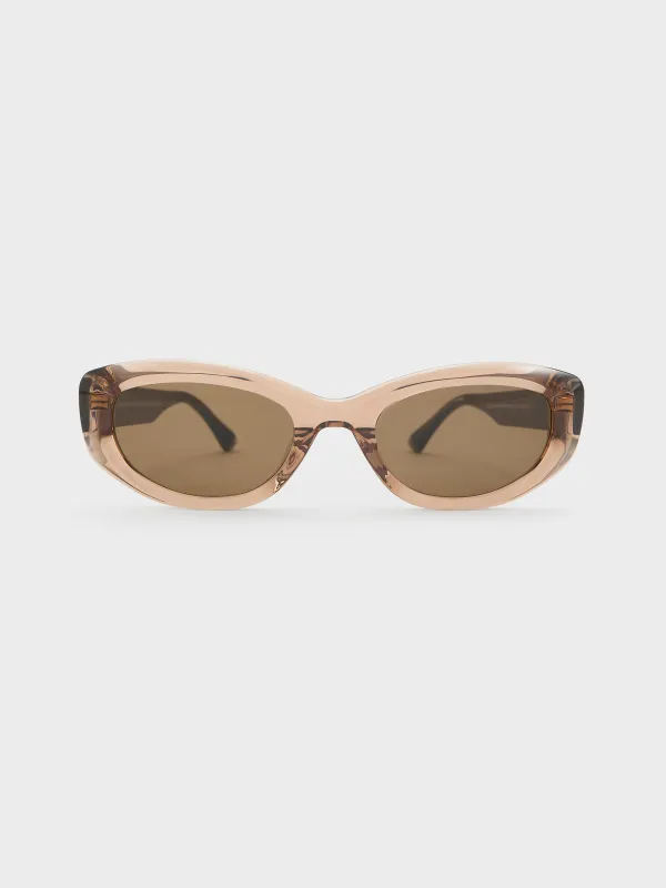Charles & Keith - Birdie Recycled Acetate Sunglasses sold by Charles & Keith