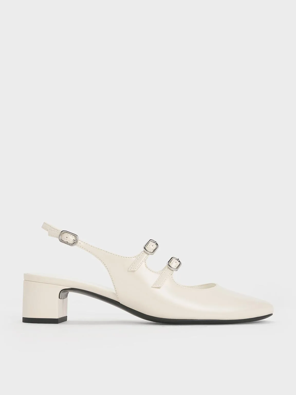 Charles & Keith - Clementine Double-Strap Slingback Mary Jane Pumps sold by Charles & Keith