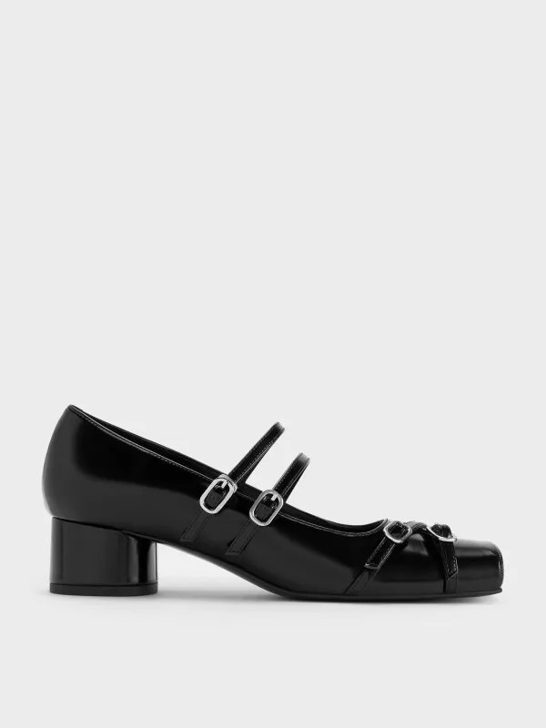 Charles & Keith - Janis Double-Strap Mary Jane Pumps sold by Charles & Keith