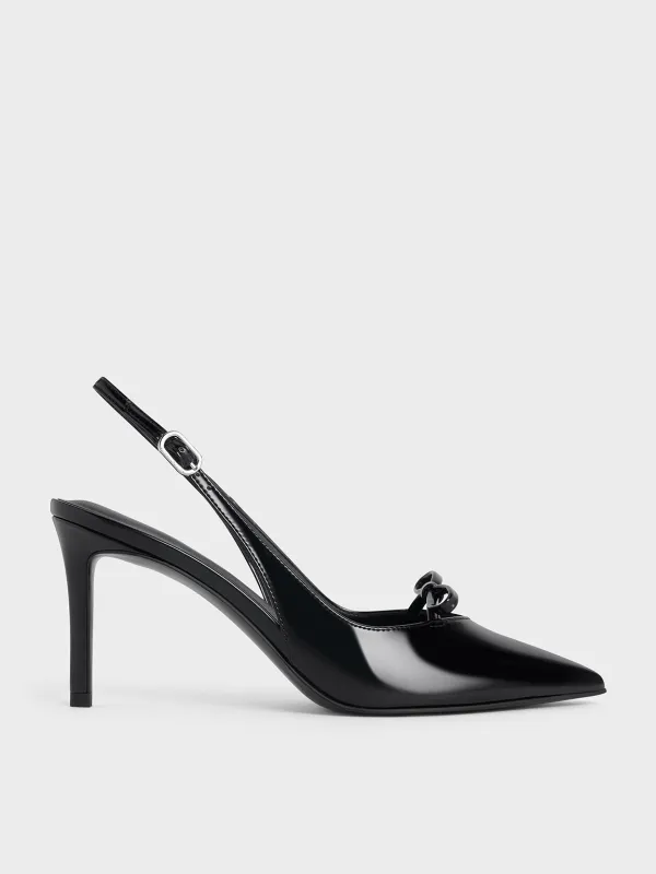 Charles & Keith - Bow Slingback Pumps sold by Charles & Keith