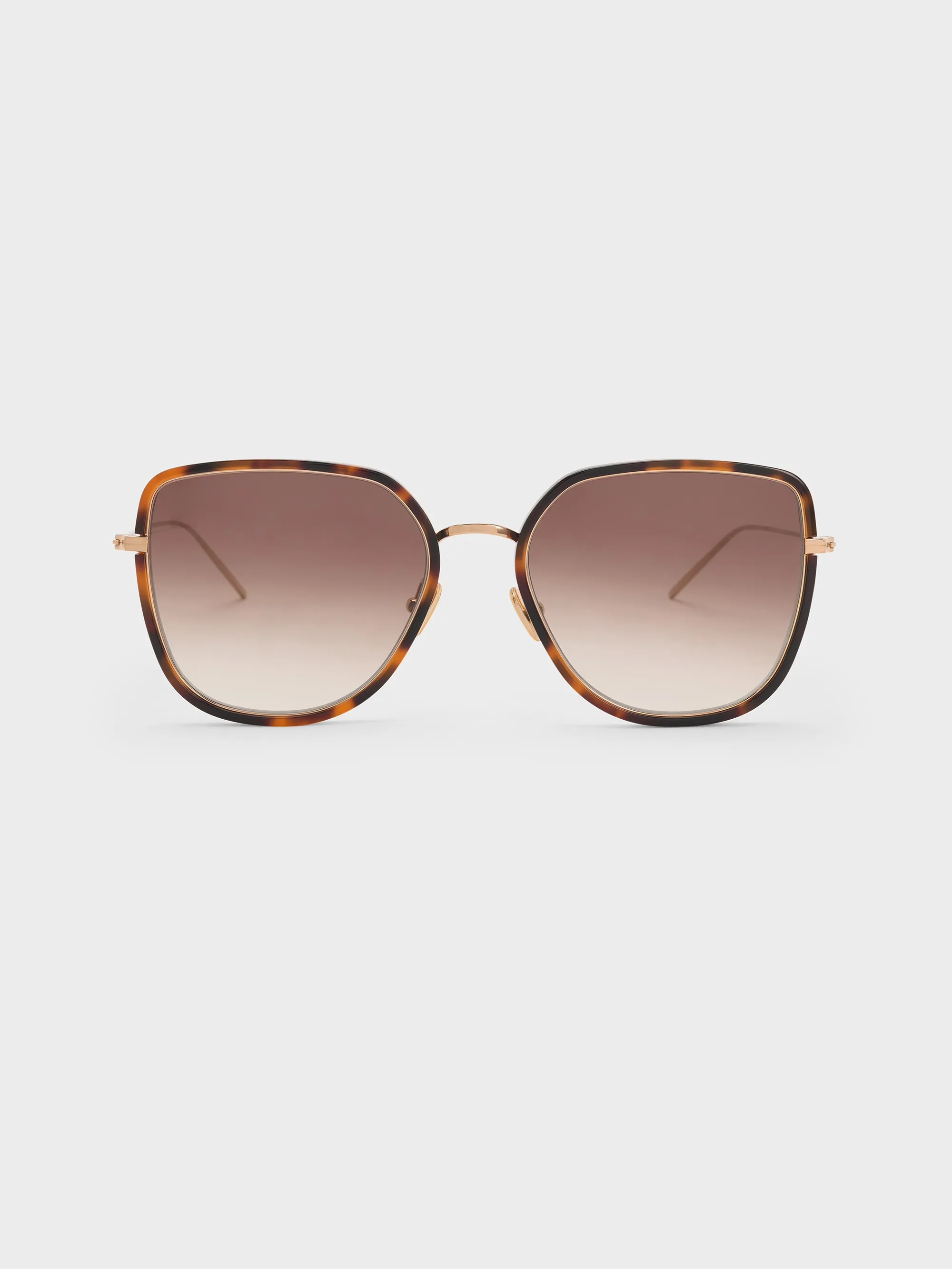 Charles & Keith - Lisbeth Tortoiseshell Butterfly Sunglasses sold by Charles & Keith