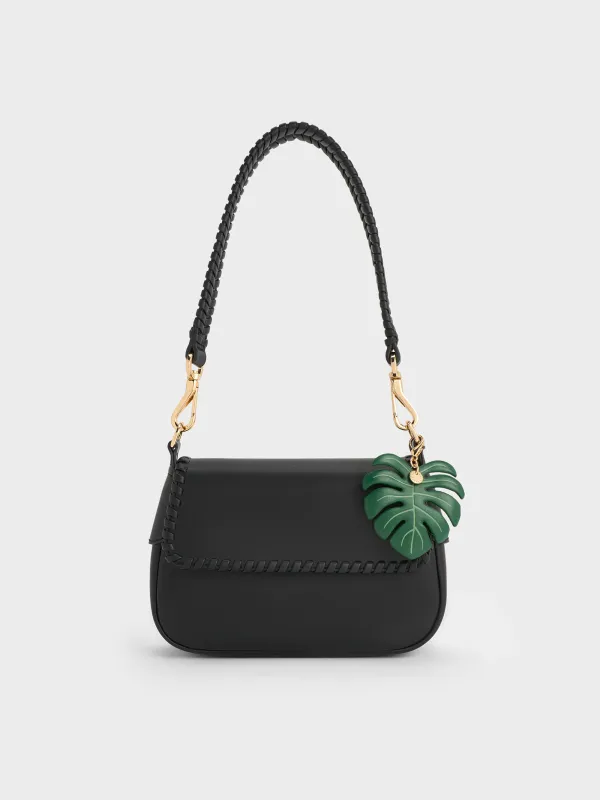 Charles & Keith - Blume Braided Shoulder Bag sold by Charles & Keith