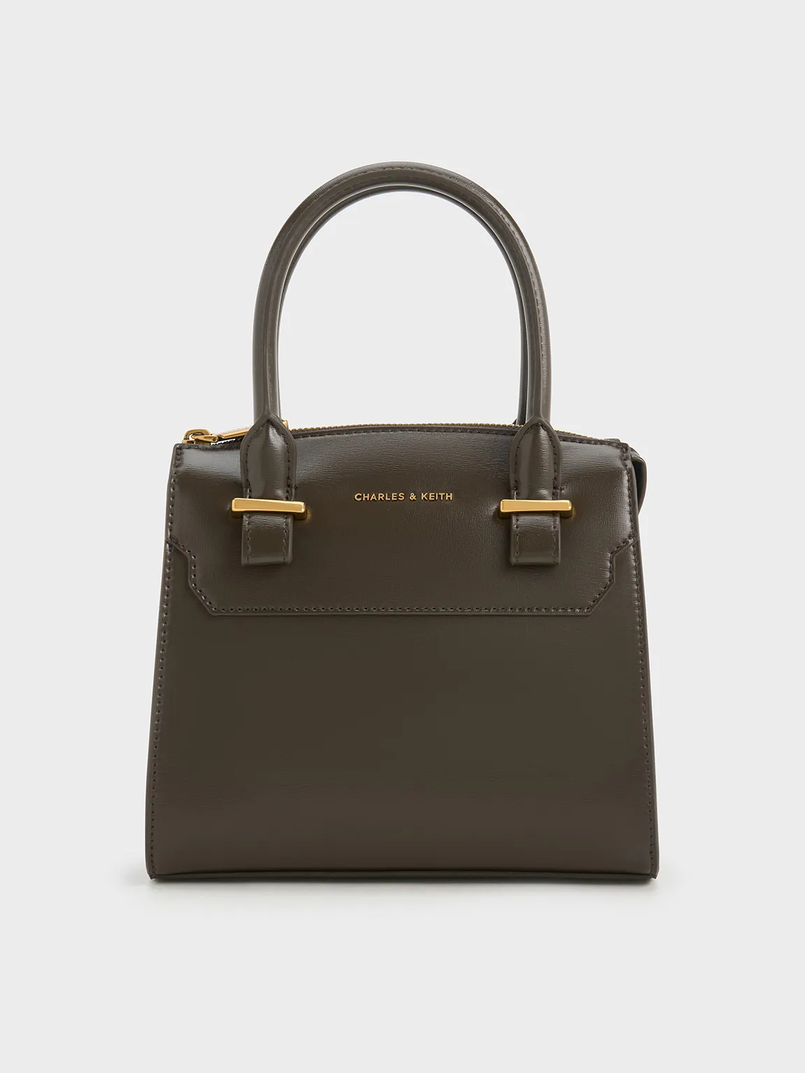 Charles & Keith - Temmie Structured Tote Bag sold by Charles & Keith