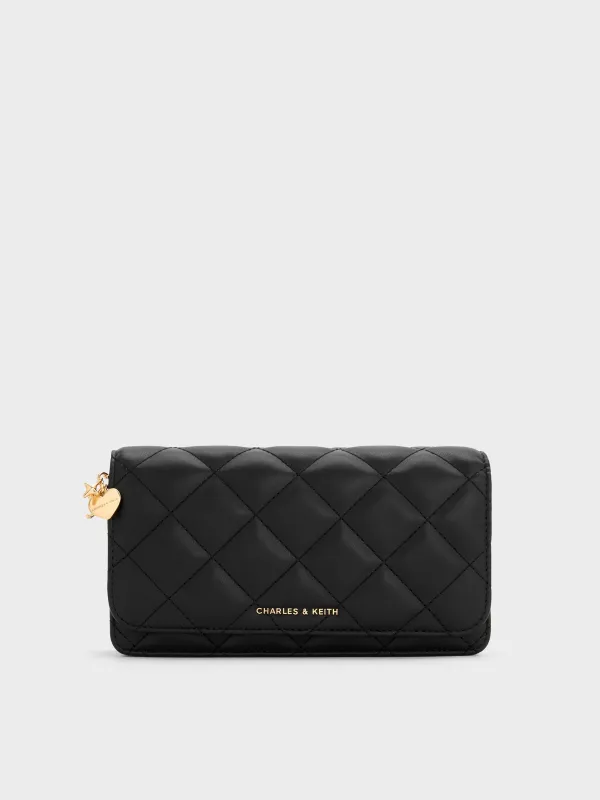 Charles & Keith - Arrietty Quilted Wallet On Chain sold by Charles & Keith