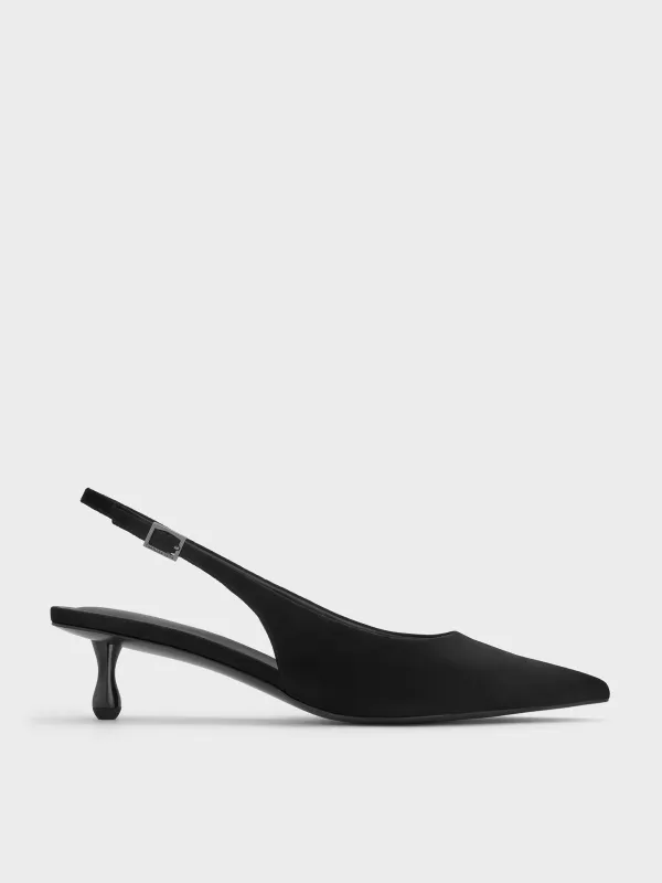 Charles & Keith - Ruthie Faux Suede Slingback Pumps sold by Charles & Keith