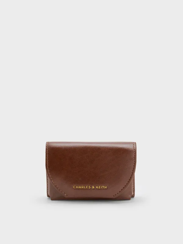 Charles & Keith - Enola Front Flap Wallet sold by Charles & Keith