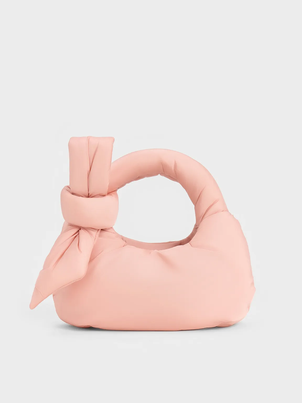 Charles & Keith - Delilah Nylon Bow Puffy Bag sold by Charles & Keith