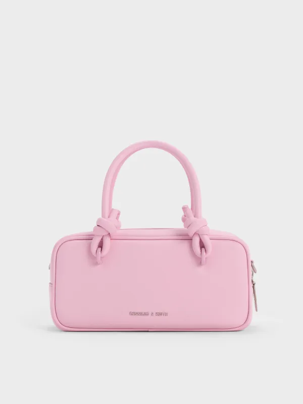 Charles & Keith - Sammie Knotted-Handle Elongated Bag sold by Charles & Keith
