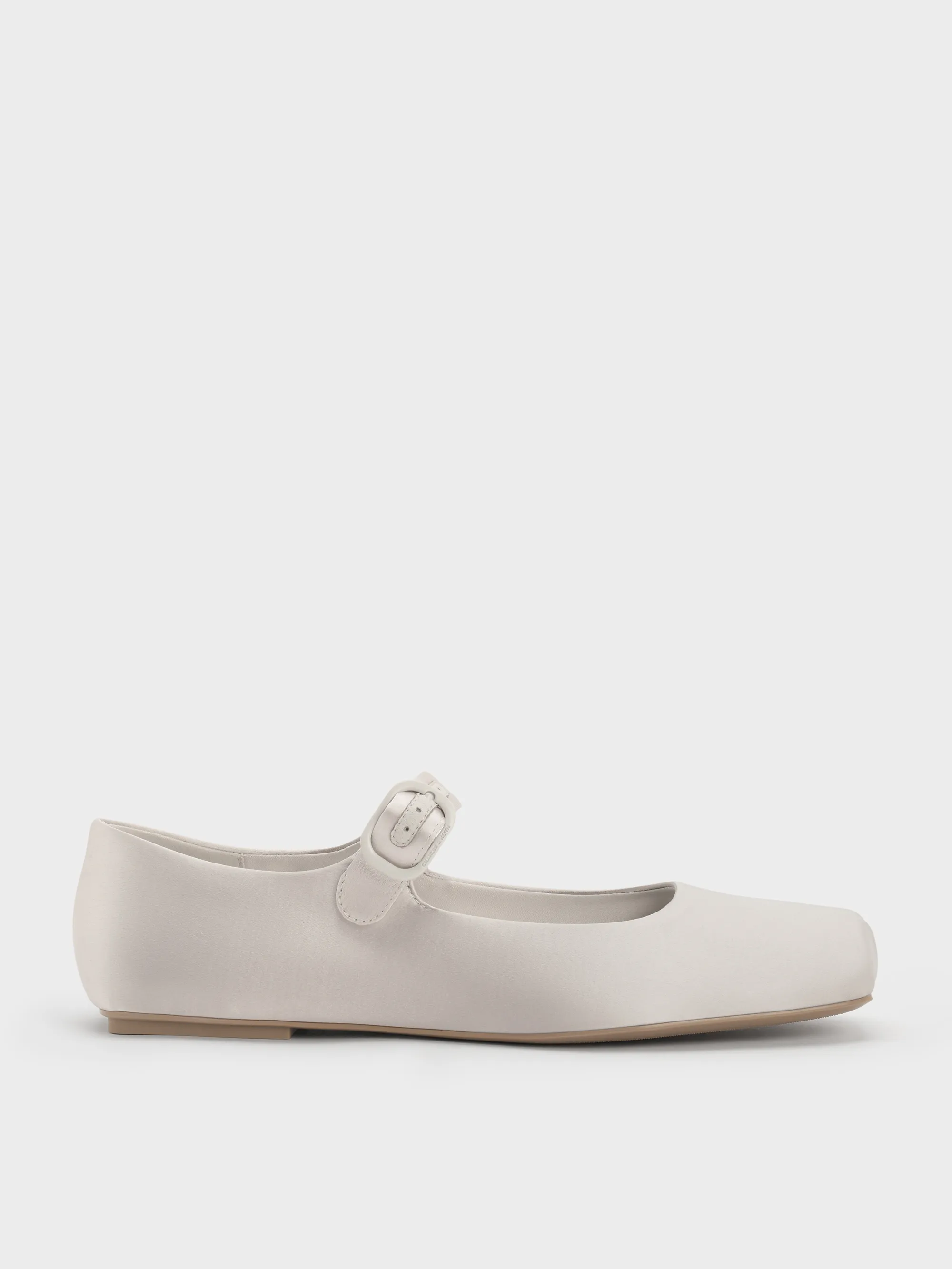 Charles & Keith - Square-Toe Mary Jane Flats sold by Charles & Keith