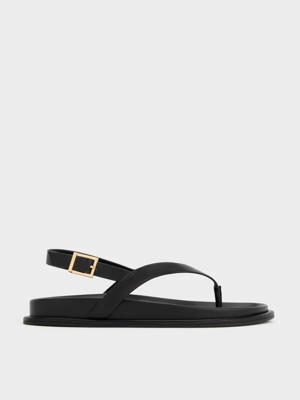 Charles & Keith - V-Strap Thong Sandals sold by Charles & Keith