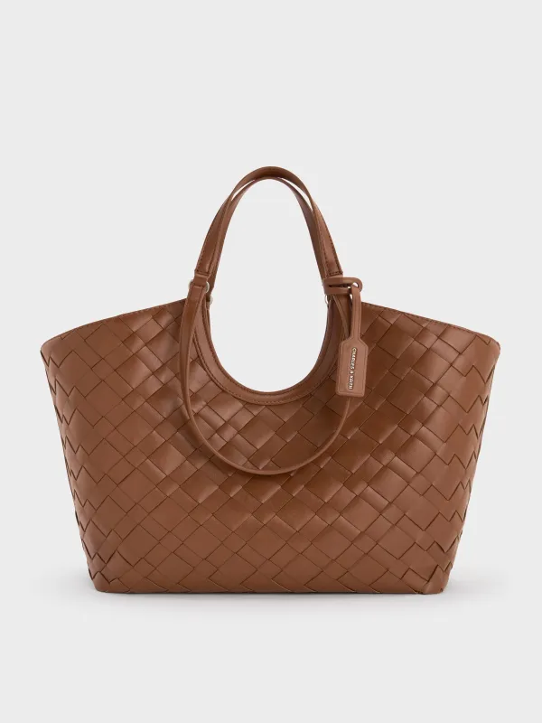 Charles & Keith - Ivette Woven Tote Bag sold by Charles & Keith