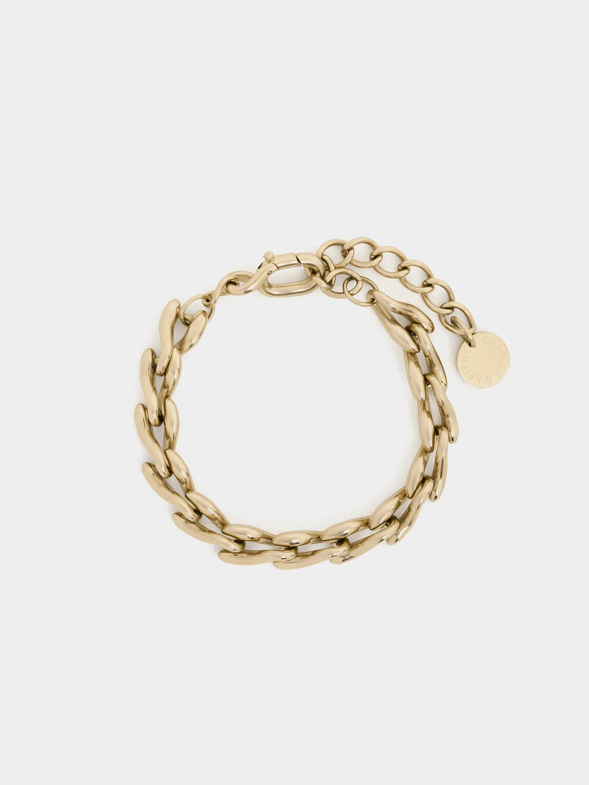 Charles & Keith - Kris Chain-Link Bracelet sold by Charles & Keith