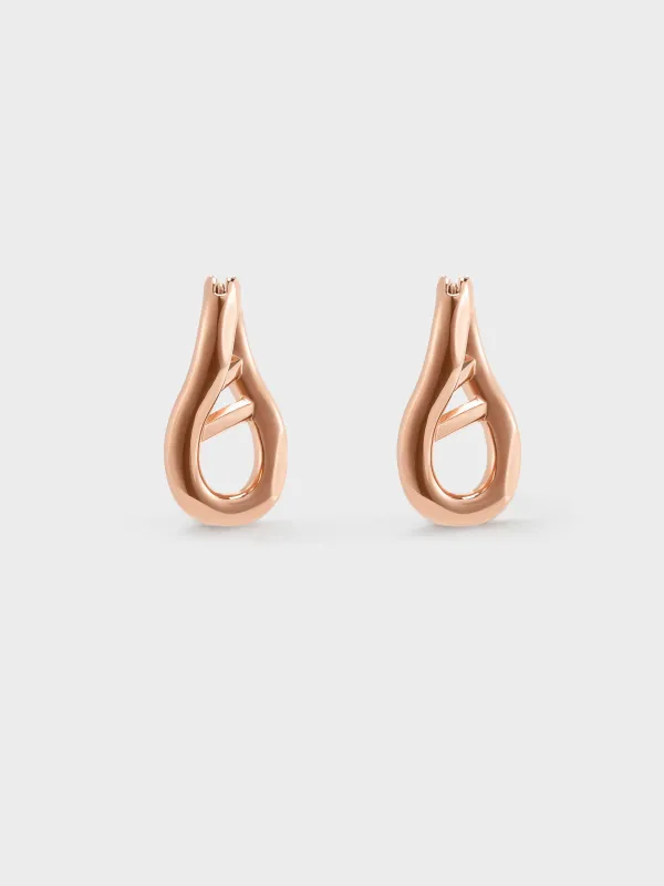 Charles & Keith - Nyra Sculptural Drop Earrings sold by Charles & Keith