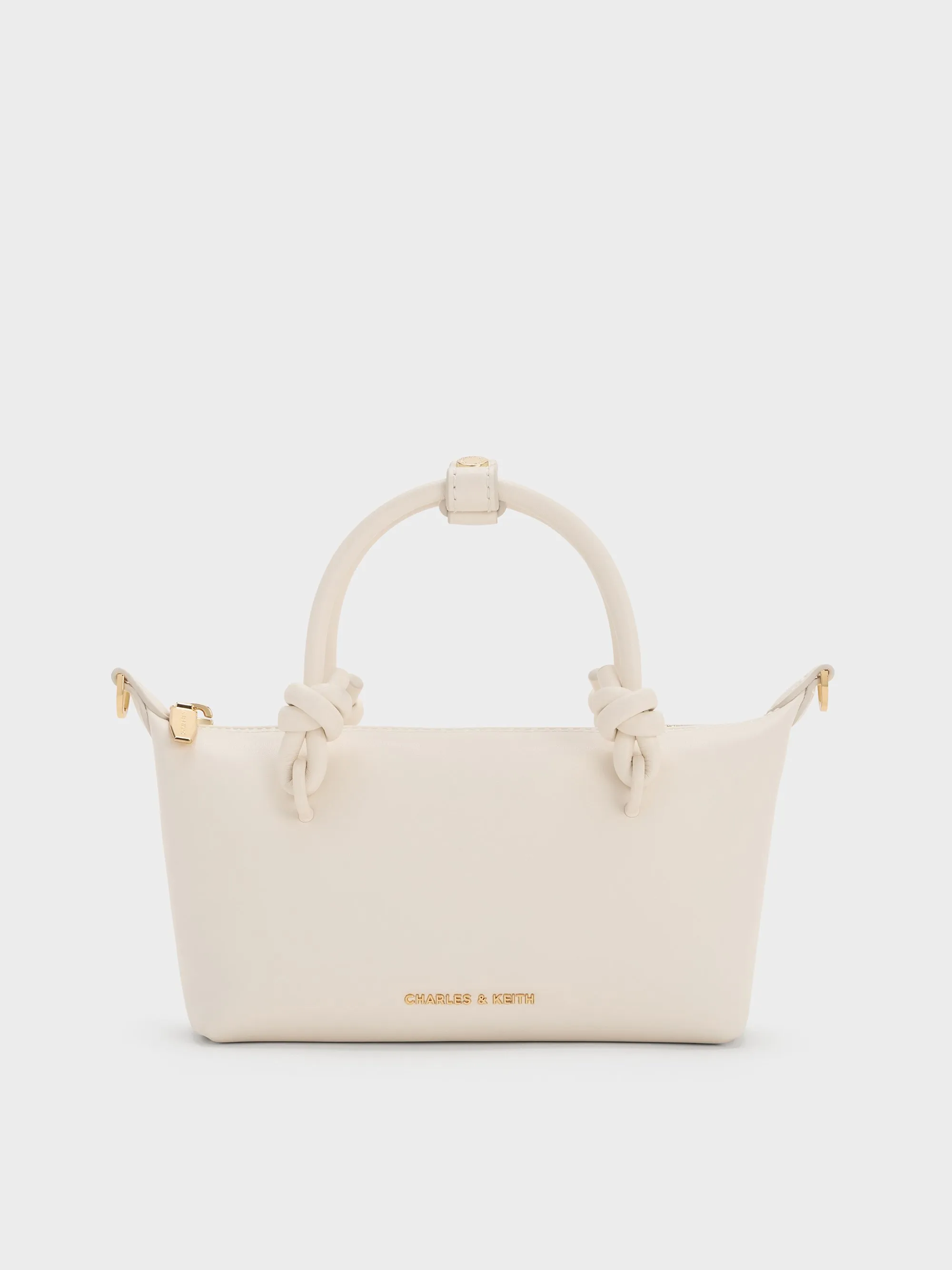 Charles & Keith - Sammie Knotted-Handle Tote Bag sold by Charles & Keith