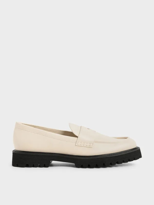 Charles & Keith - Chunky Penny Loafers sold by Charles & Keith