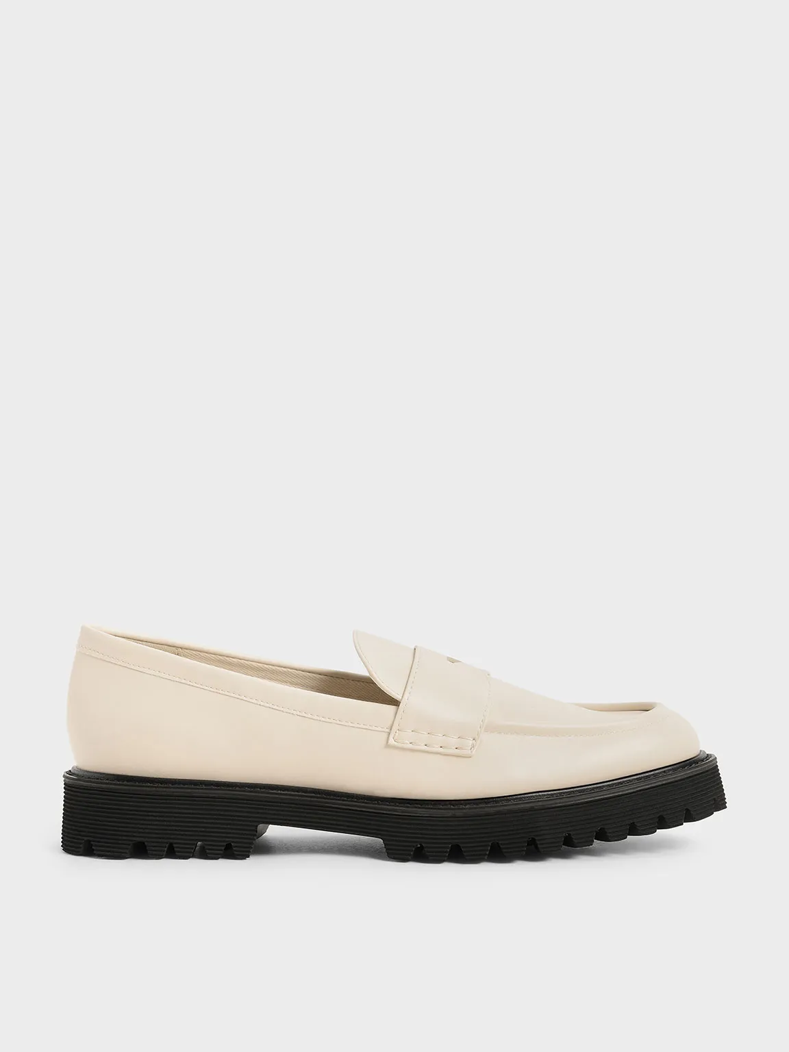 Charles & Keith - Chunky Penny Loafers sold by Charles & Keith