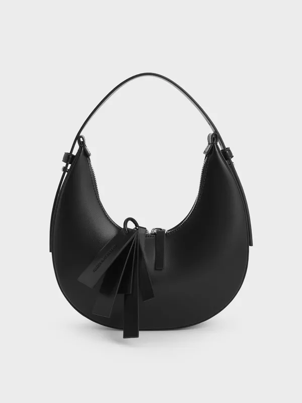 Charles & Keith - Carey Crescent Hobo Bag sold by Charles & Keith