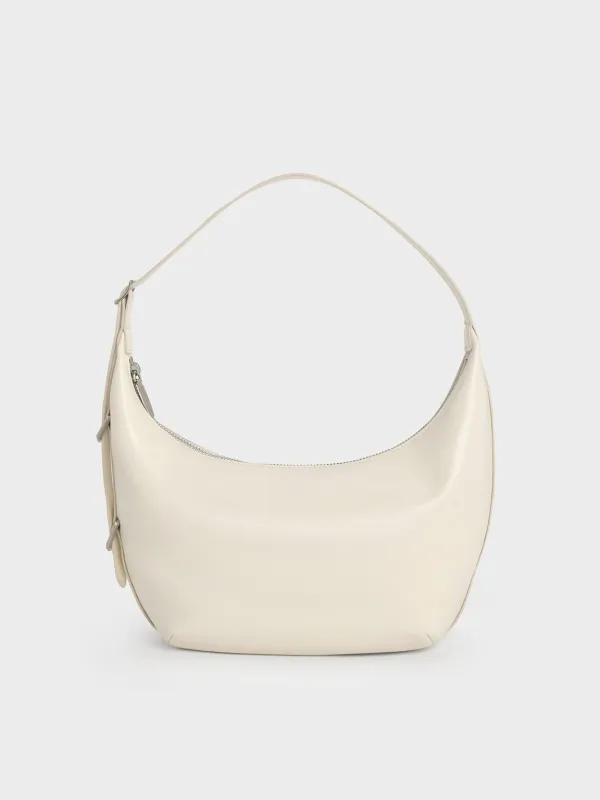 Charles & Keith - Bryna Curved Hobo Bag sold by Charles & Keith