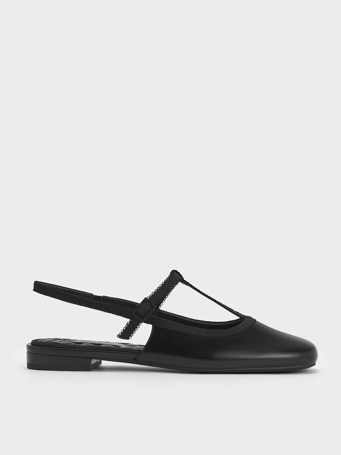 Charles & Keith - T-Bar Mary Jane Slingback Flats sold by Charles & Keith