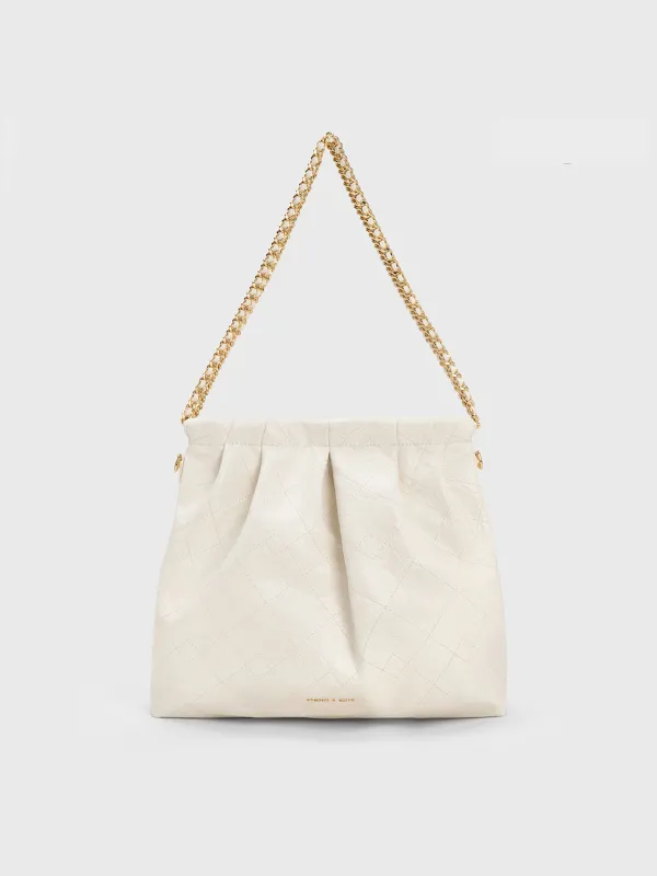 Charles & Keith - Duo Double Chain Hobo Bag sold by Charles & Keith