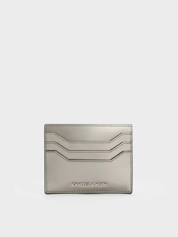 Charles & Keith - Carli Metallic Multi-Slot Card Holder sold by Charles & Keith