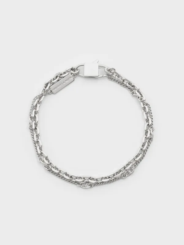 Charles & Keith - Nyra Double-Chain Bracelet sold by Charles & Keith