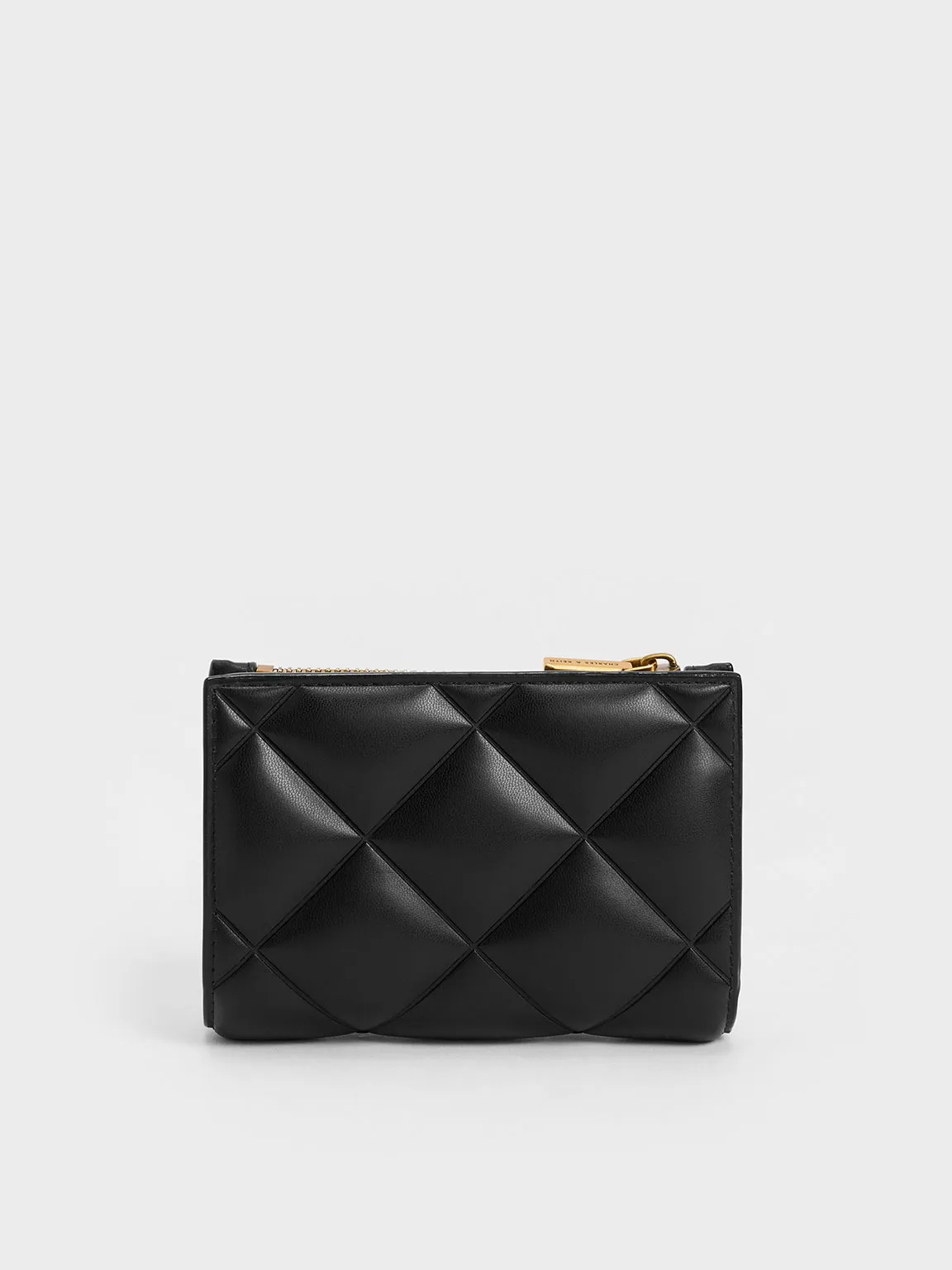 Charles & Keith - Gemma Quilted Cardholder sold by Charles & Keith