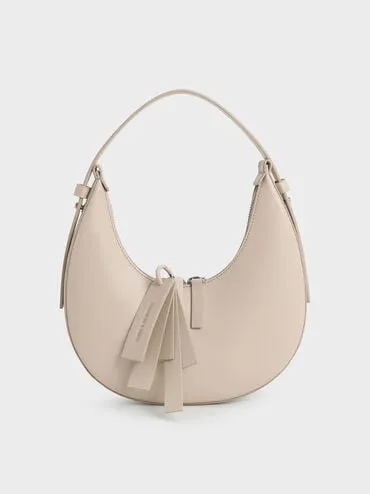 Charles & Keith - Carey Crescent Hobo Bag sold by Charles & Keith