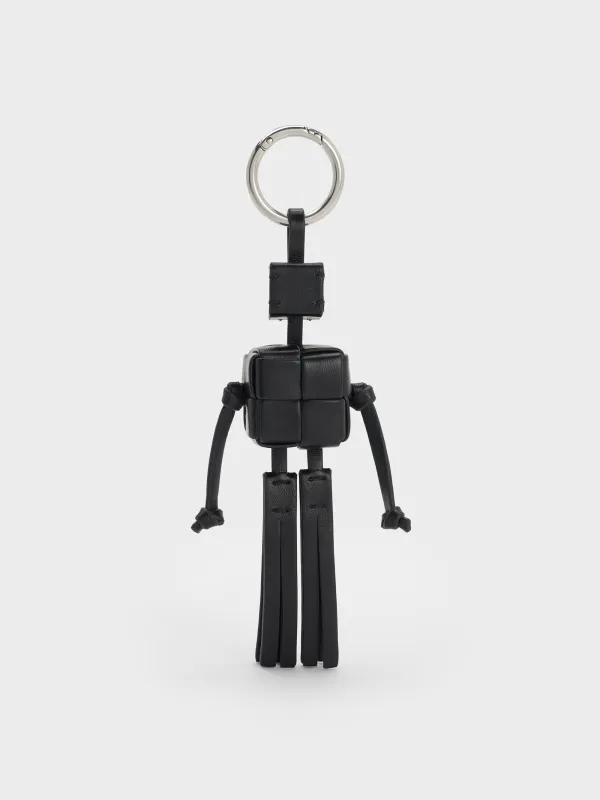 Charles & Keith - Ivette Woven Robot Bag Charm sold by Charles & Keith