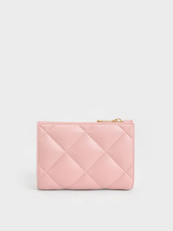 Charles & Keith - Gemma Quilted Card Holder sold by Charles & Keith