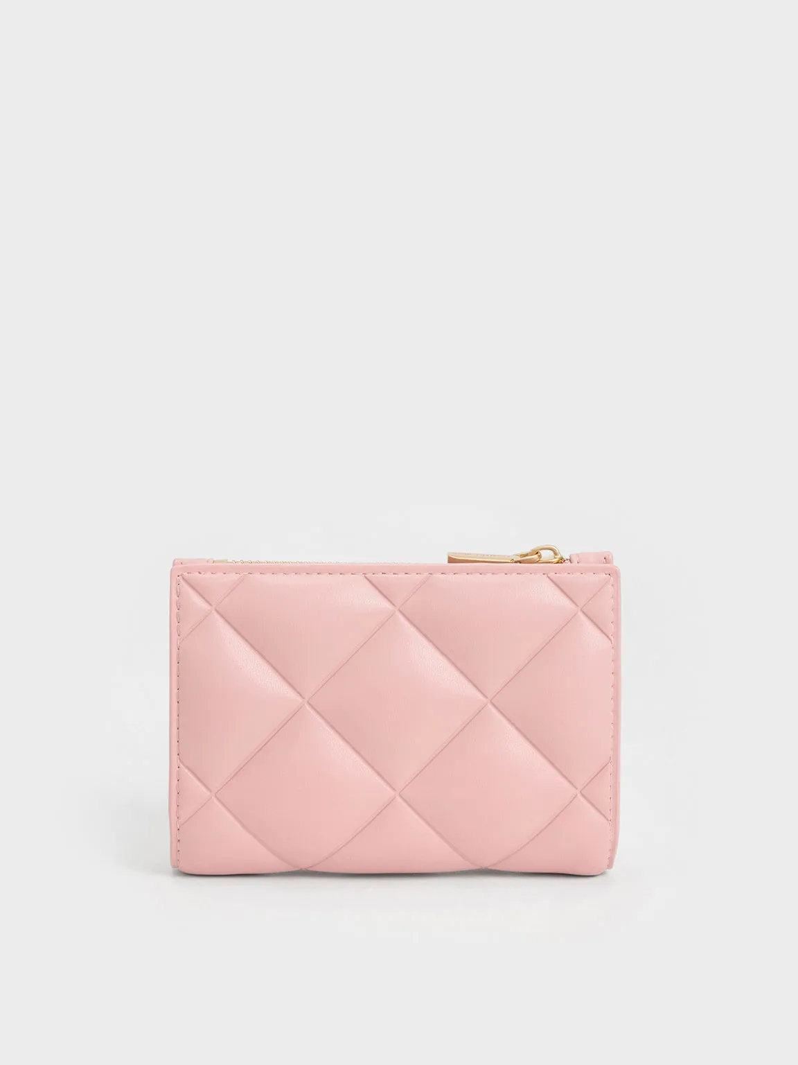 Charles & Keith - Gemma Quilted Card Holder sold by Charles & Keith