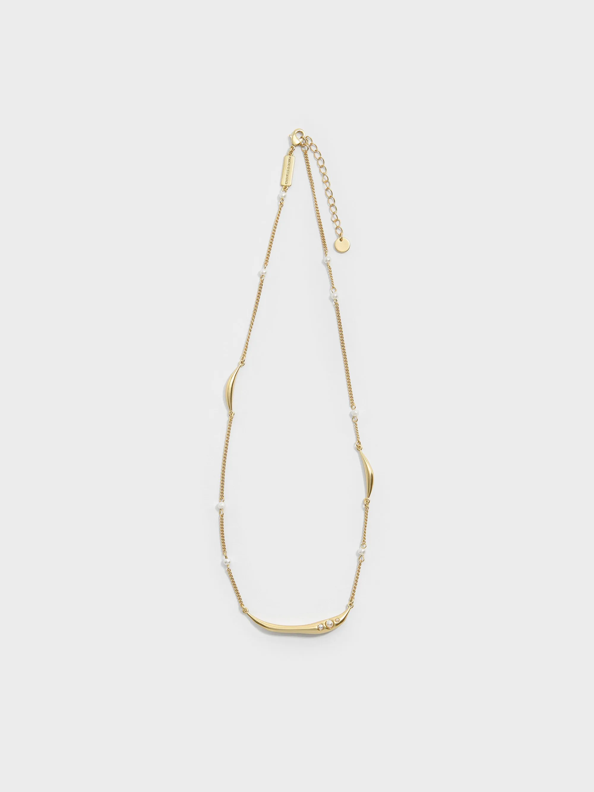 Charles & Keith - Corrine Pearl Sculptural Necklace sold by Charles & Keith