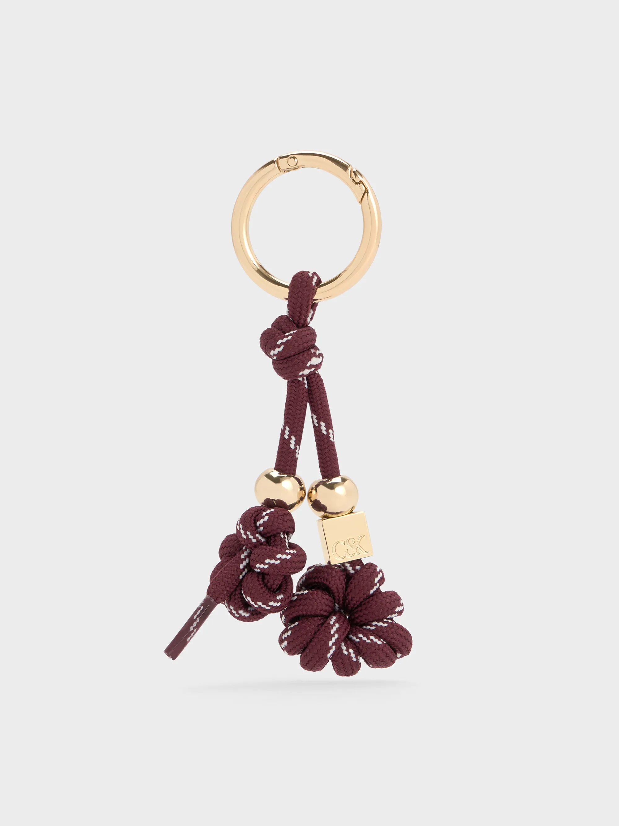 Charles & Keith - Knotted-Flower Charm sold by Charles & Keith