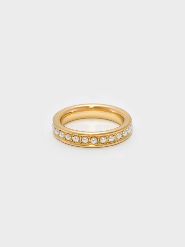 Charles & Keith - Maeve Pearl-Embellished Ring sold by Charles & Keith