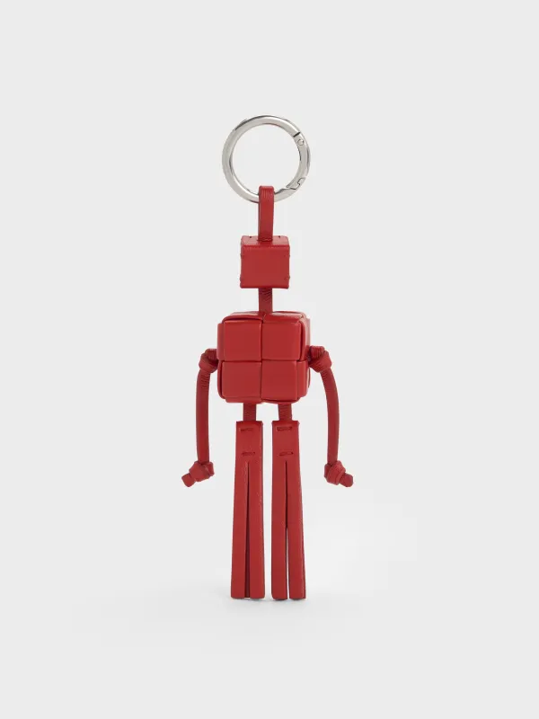 Charles & Keith - Ivette Woven Robot Bag Charm sold by Charles & Keith